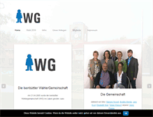 Tablet Screenshot of iwgisenbuettel.de
